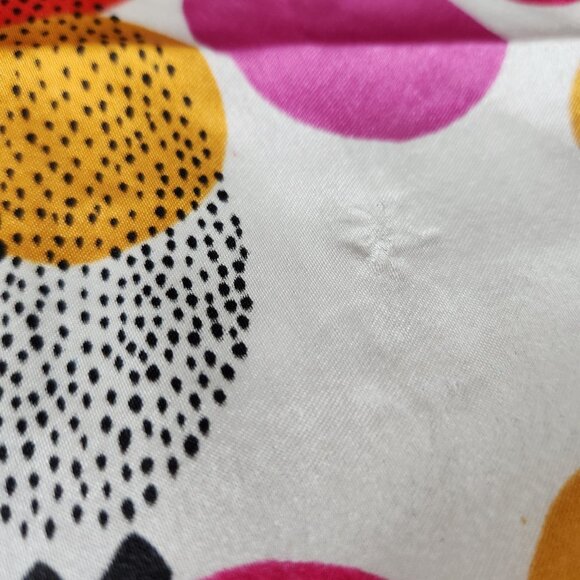 Evolve Silky Polka Dots Scarf Wrap Shawl One Size 50.5"×16" 100% Polysilk - Picture 10 of 14